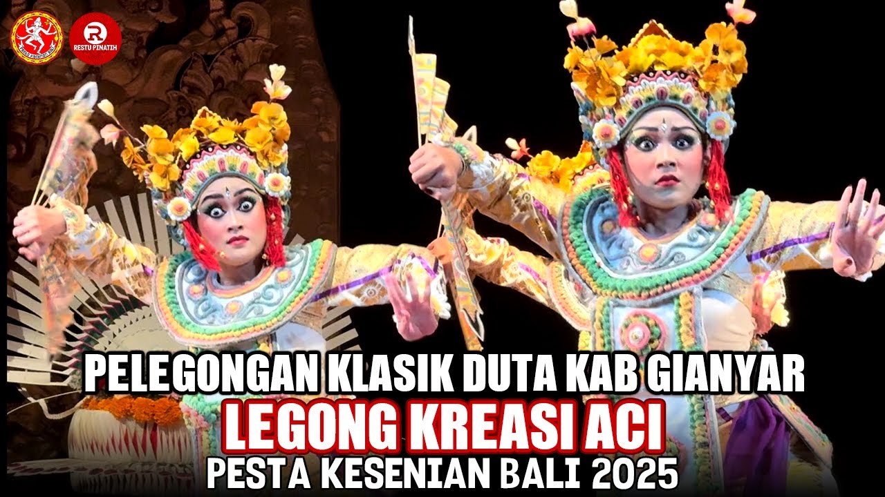 Tari Legong Kreasi Aci, Parade Pelegongan Klasik Duta Kab Gianyar | PKB 2025 