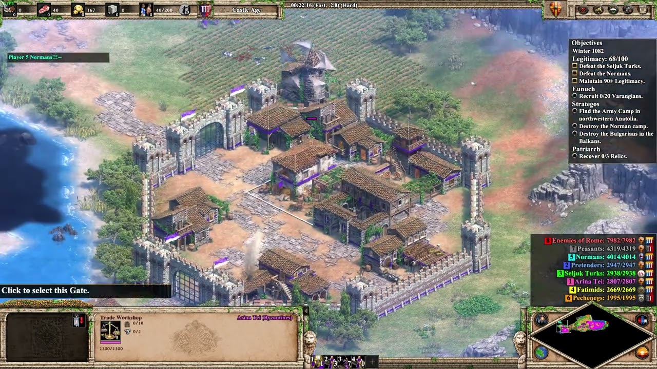AoE2:DE - Victors and Vanquished - Komnenos (1081)