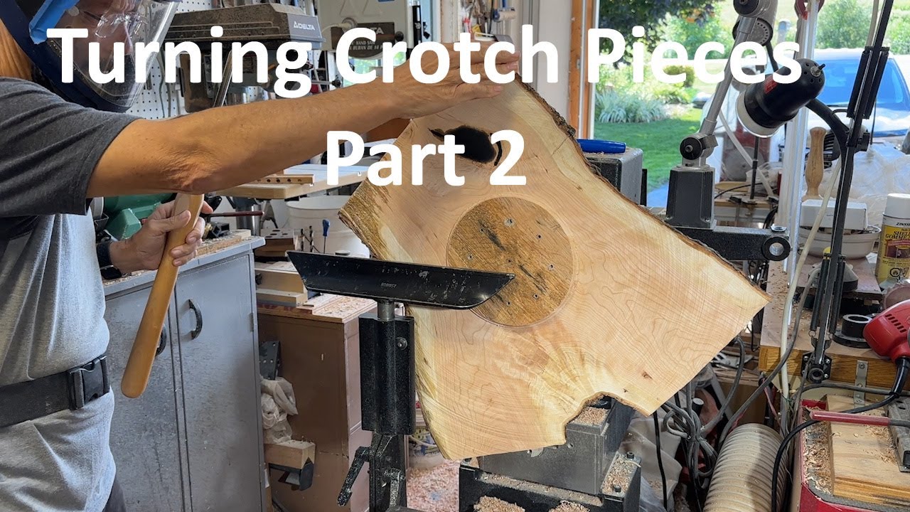 Woodturning Crotch Pieces - Part 2