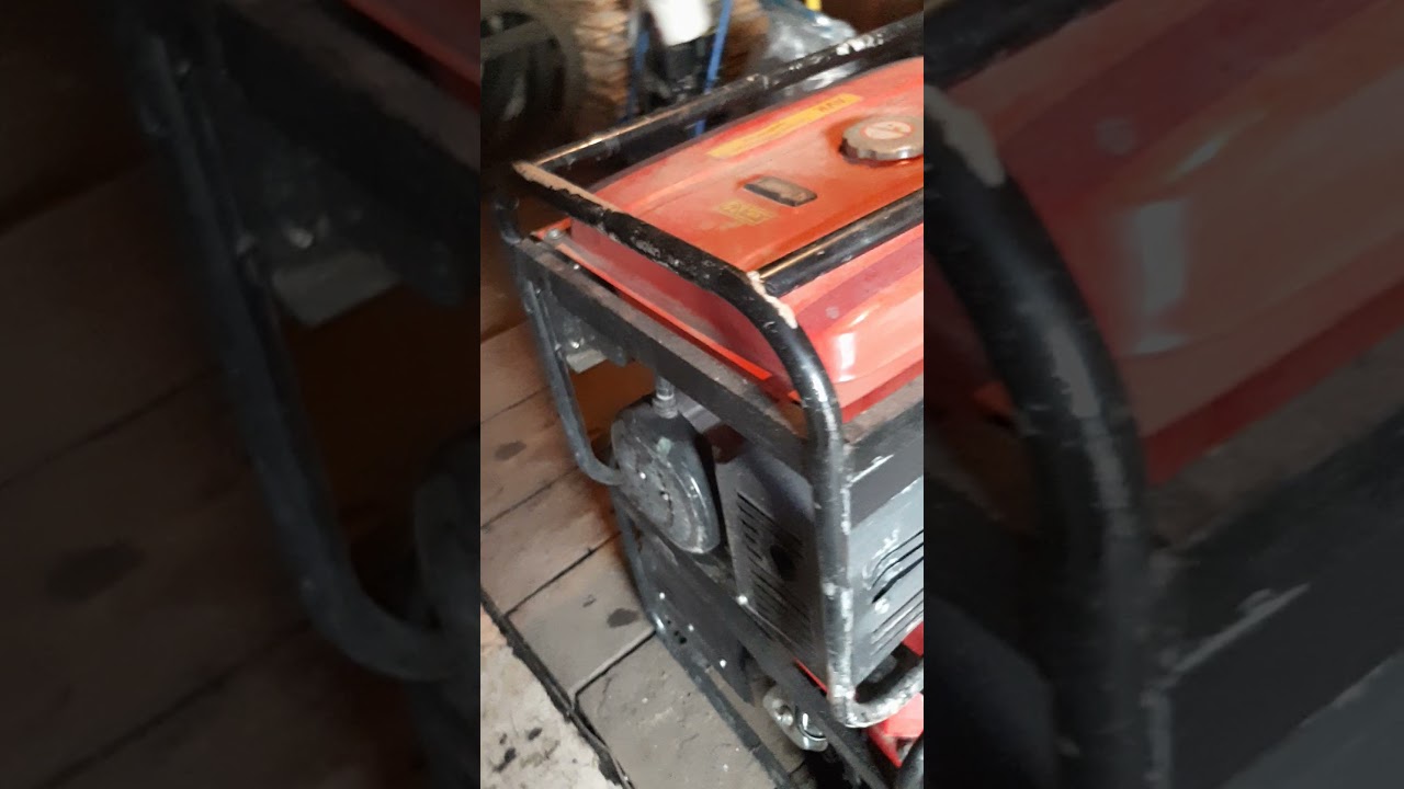Генератор бензиновый Калибр 6500А 220/380Вт б/у