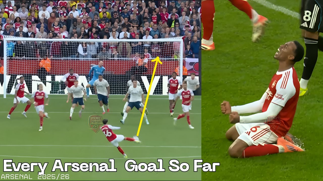 Every Arsenal FC Goal So Far | All Competitions 2025/26 Highlights 🔴🔥