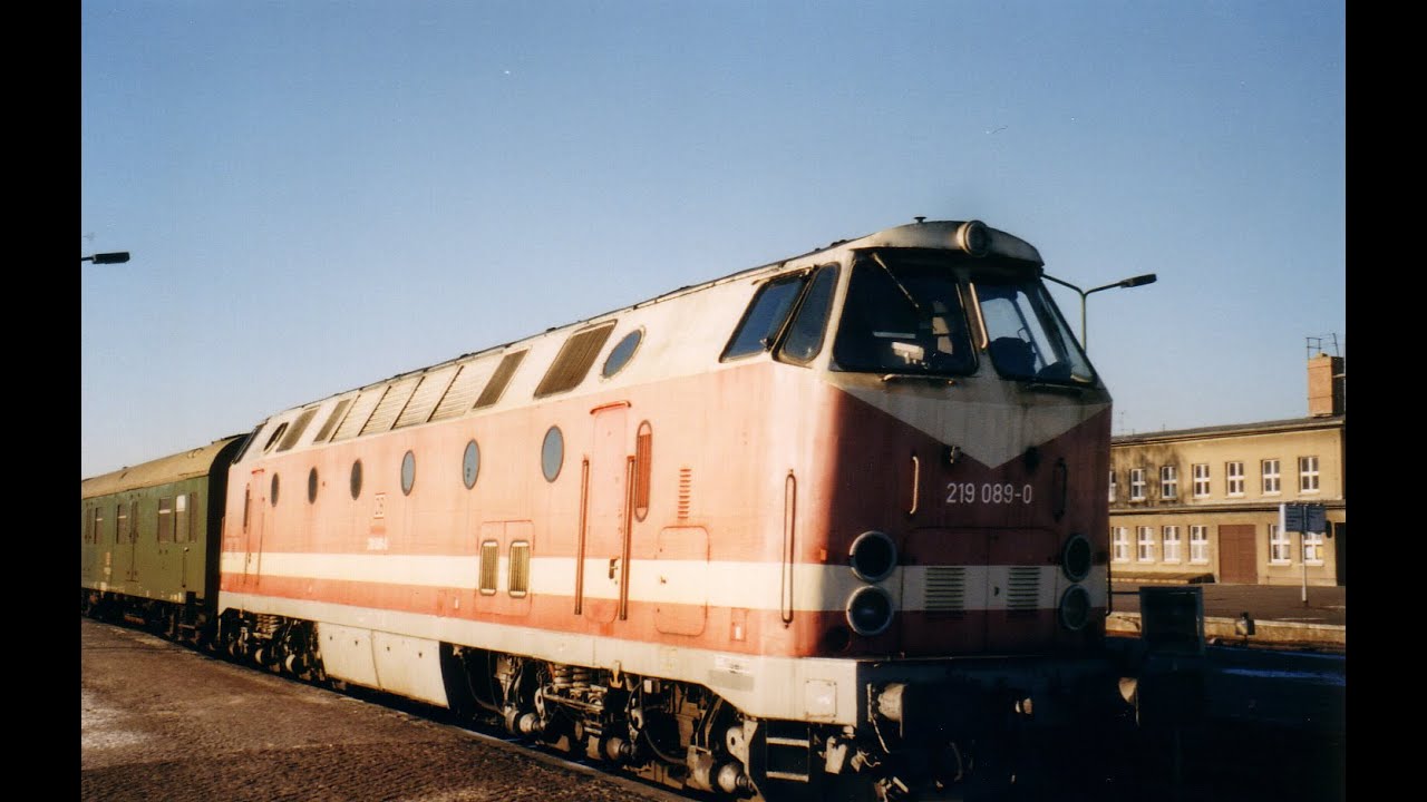 Bahnstrecke Wittenberge - Pritzwalk (21.12.1996)
