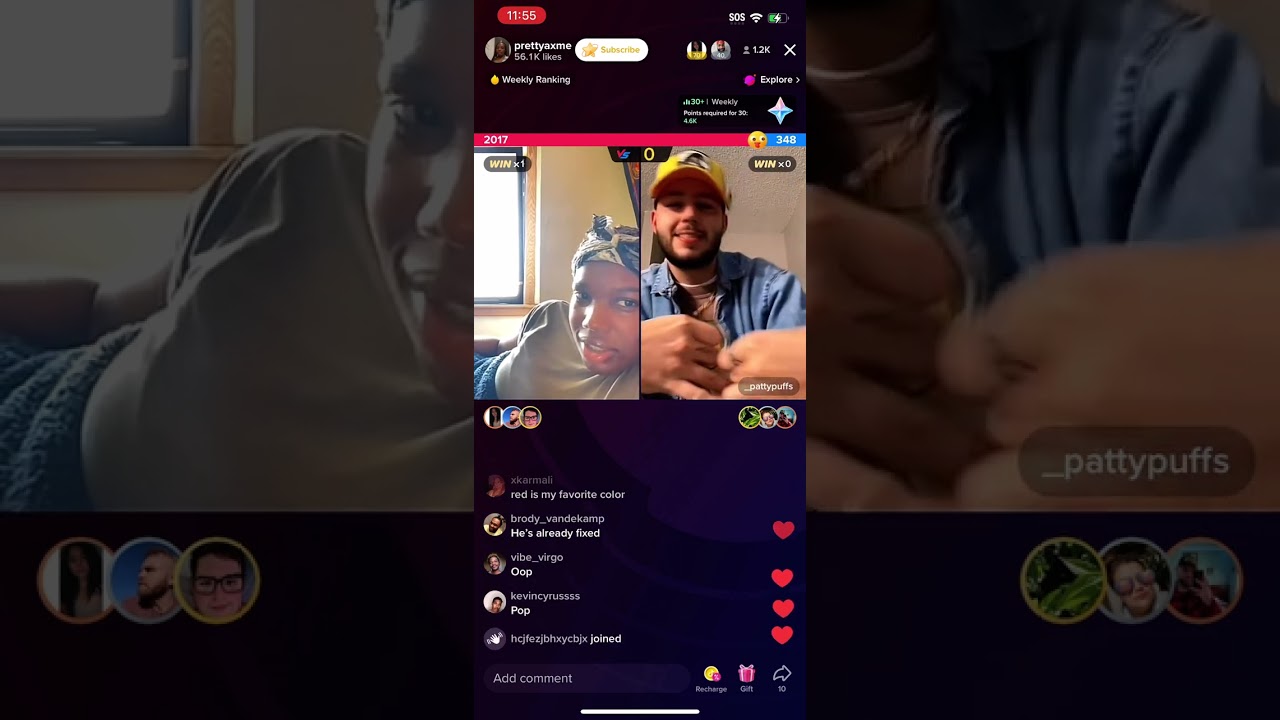 Prettyaxme, Psyiconic, Johnny Montanez & Pattypuffs TikTok live