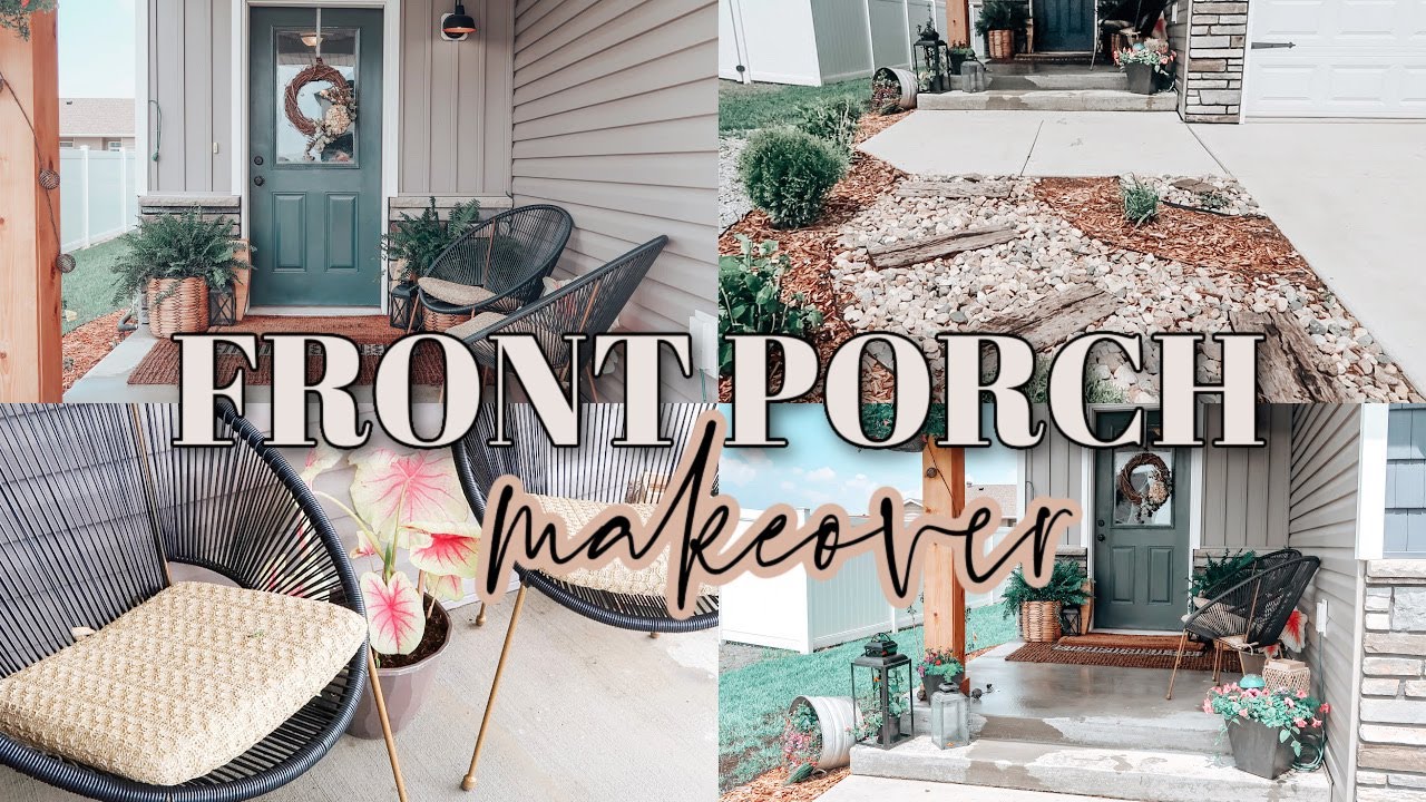 SUMMER 2021 FRONT PORCH MAKEOVER | SUMMER DECORATE WITH ME | FRONT PORCH DECOR 2021