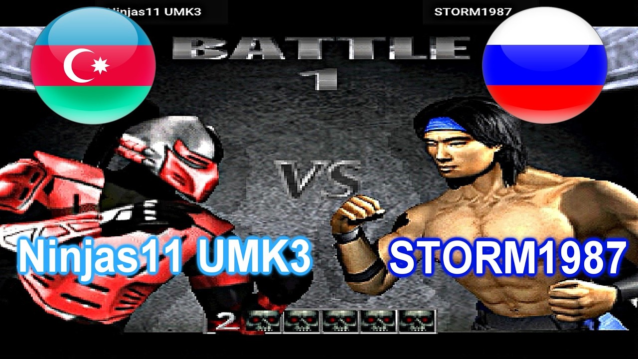 Mortal Kombat Gold - Ninjas11 UMK3 vs STORM1987