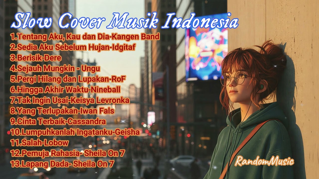 Slow Cover Lagu indonesia - Enak Buat Teman tidur (Cover Version Slow)
