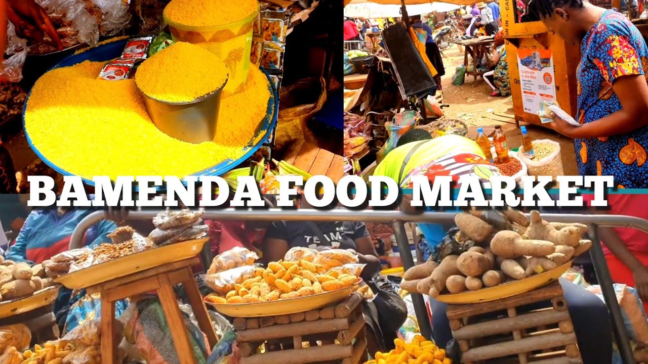 BAMENDA VLOG: The Most Affordable Raw Food Market In Africa 2024// Uncut Market View/Life