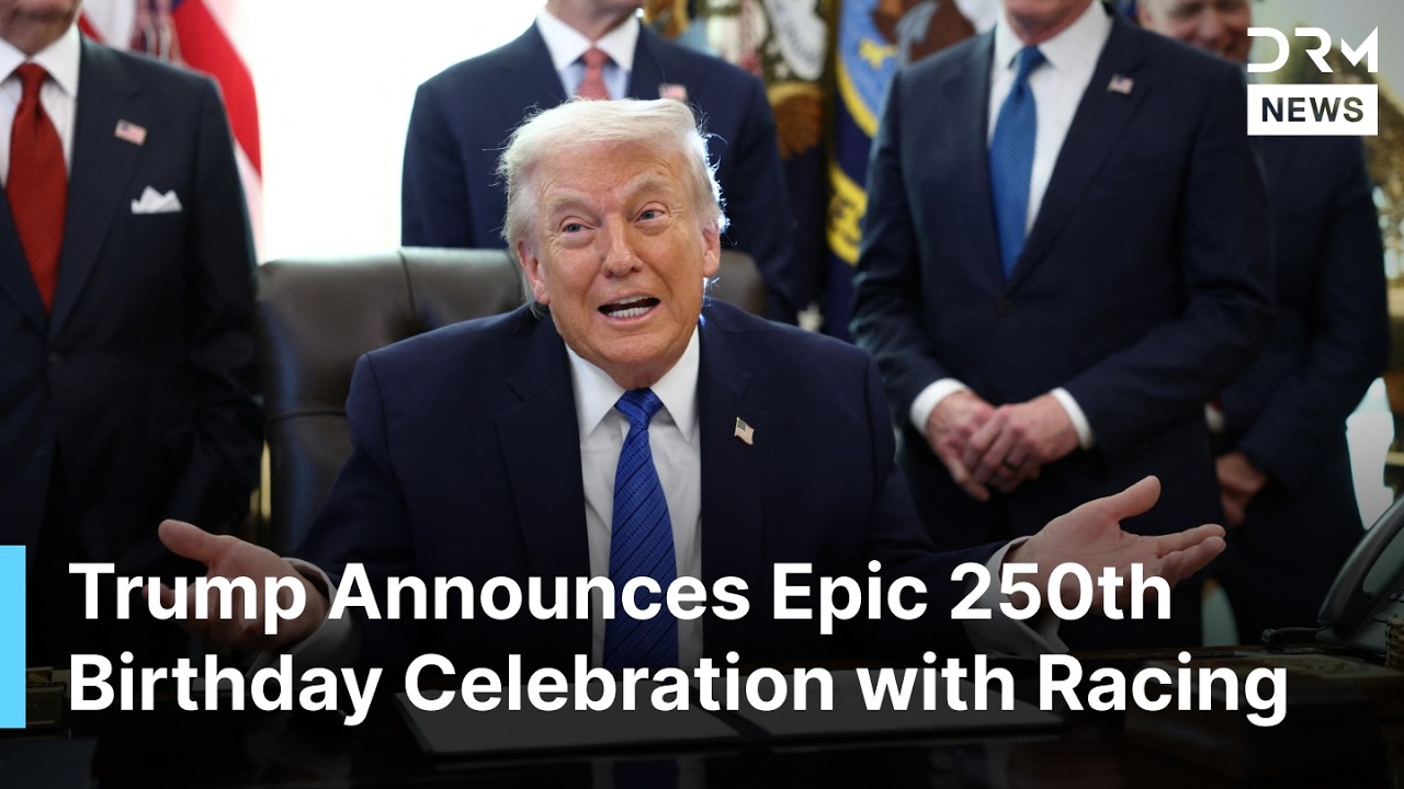 BREAKING NEWS: Trump Announces Historic D.C. Motor Racing Event for America&rsquo;s 250th Birthday | AC1N