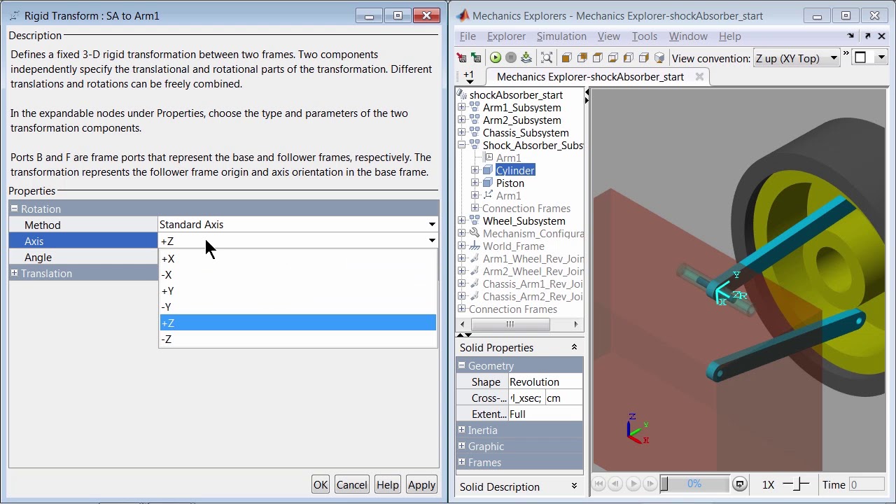 Physical Modeling Tutorial, Part 9: Building Mechanical Assemblies Part 2
