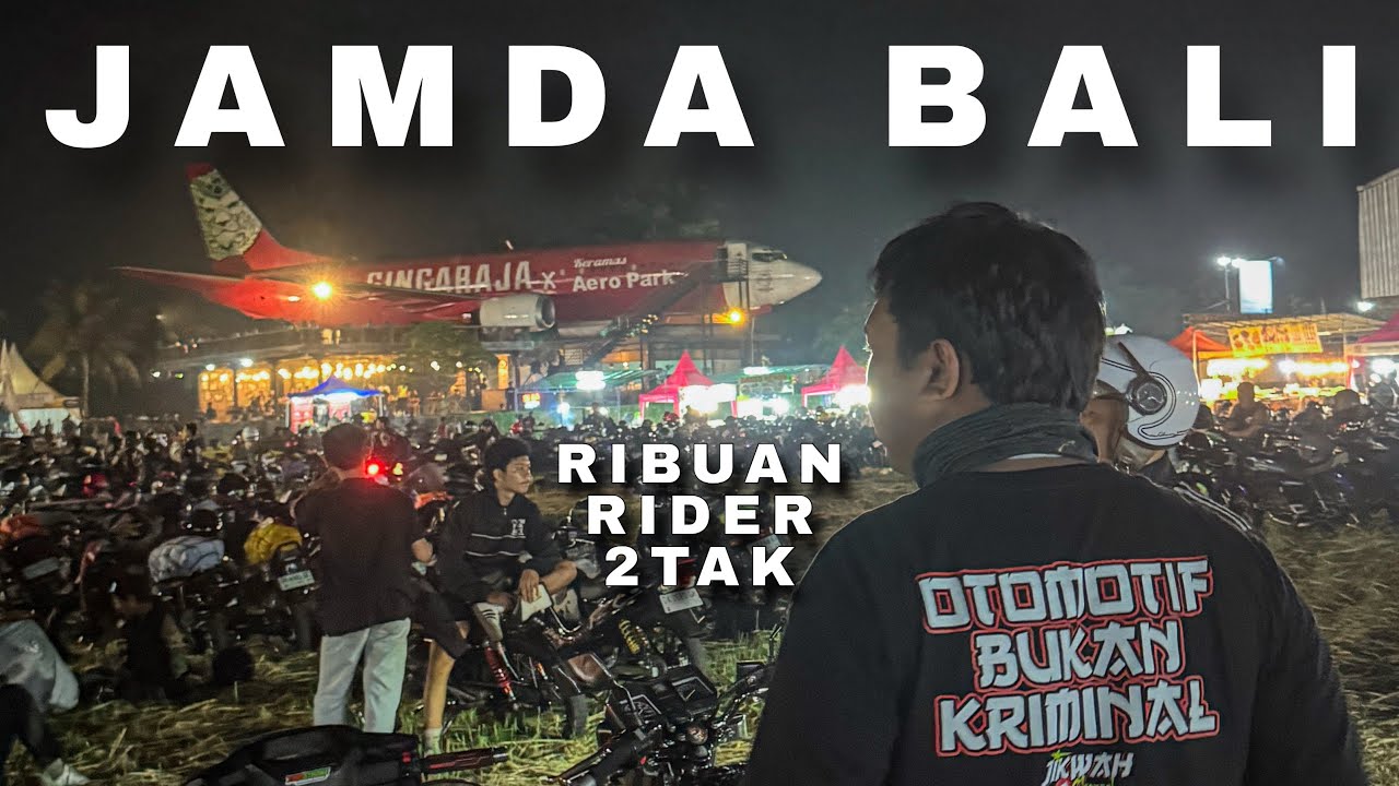 KE ACARA JAMDA BALI JILID 1 JENGAT PAKE RX KING SAMPAI KNALPOT LEPAS DIJALAN