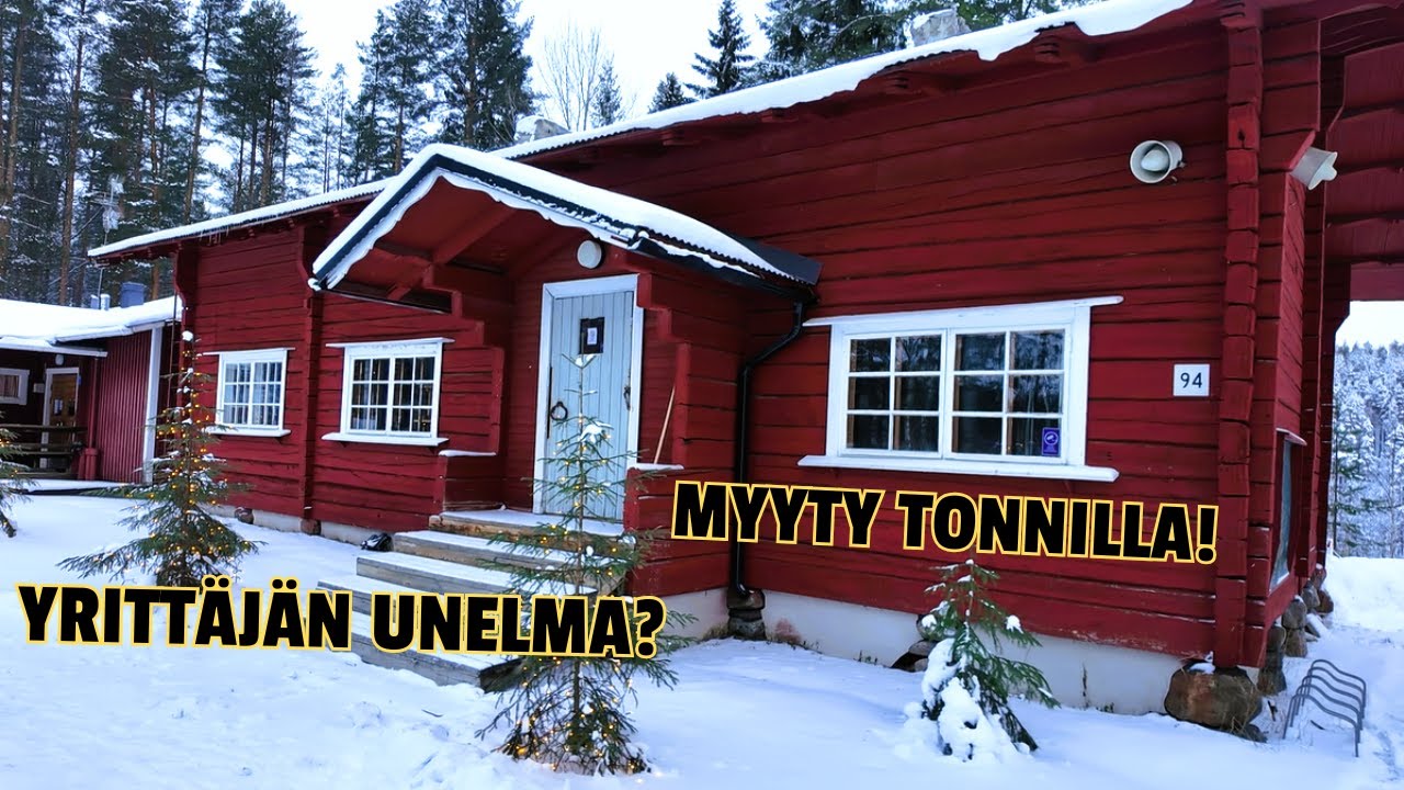 1.4ha tontti rakennuksineen. Kauppahinta 1000€.
