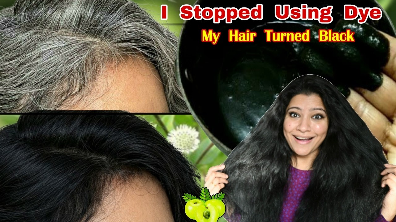 I stopped Using Dye & My Hair Turned Black Naturally - I Followed Just 2 Steps ।Garima Singh ।
