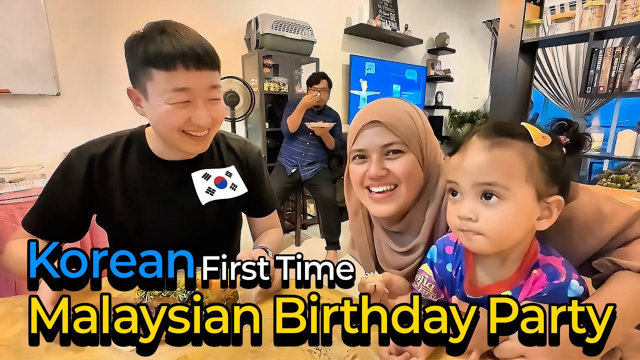 Korean Never Experienced a Birthday Like This before - First Time in Malaysia.
