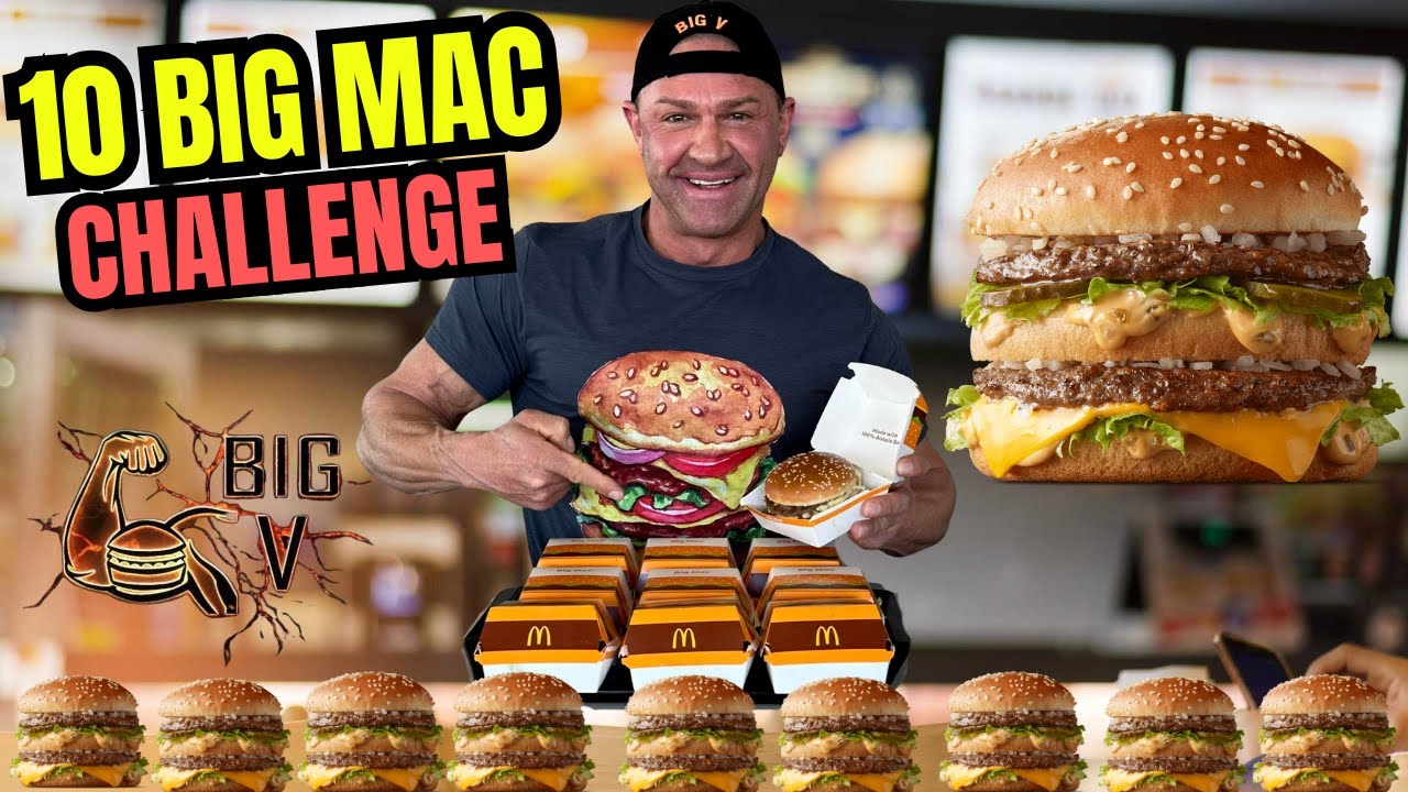McDonald's 10 BIG MAC CHALLENGE