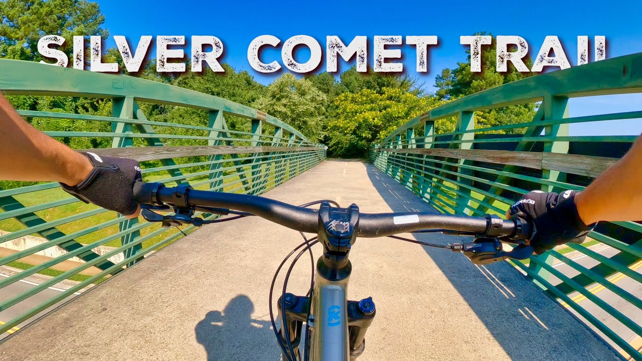 Велосипедный маршрут Silver Comet Trail в Далласе, Джорджия | Plus City Square