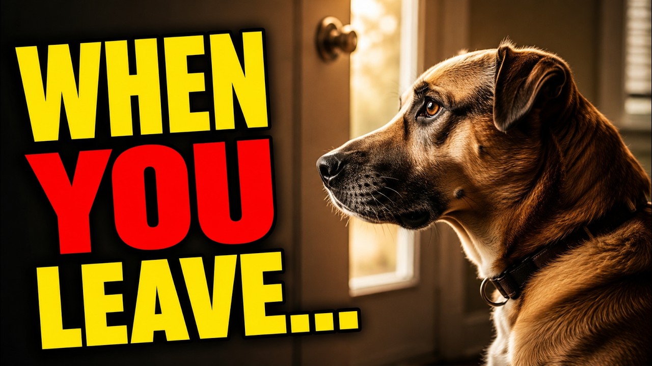 What Your DOG Feels When You Leave the House