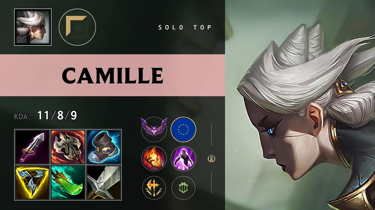 Camille Top vs Ornn - EUW Master Patch 26.11