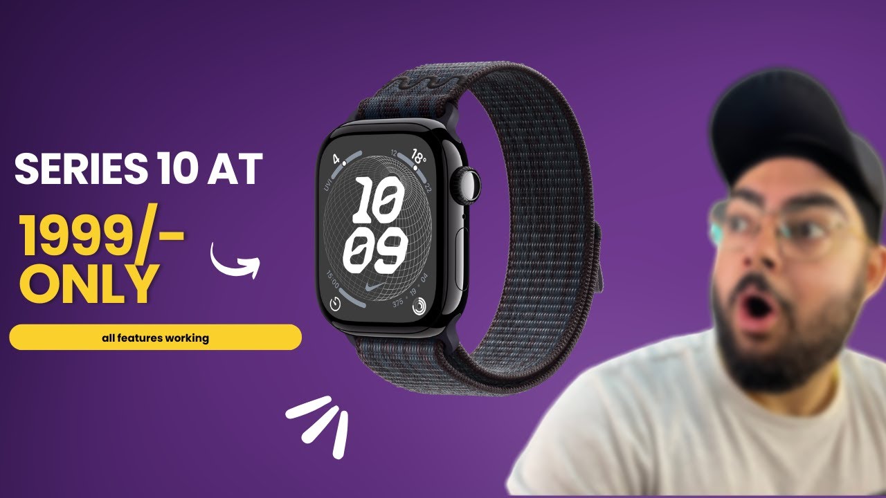 Apple Watch Series 10 Clone at Just ₹1999! Best Budget Smartwatch 2025 🔥 | UNIBAV