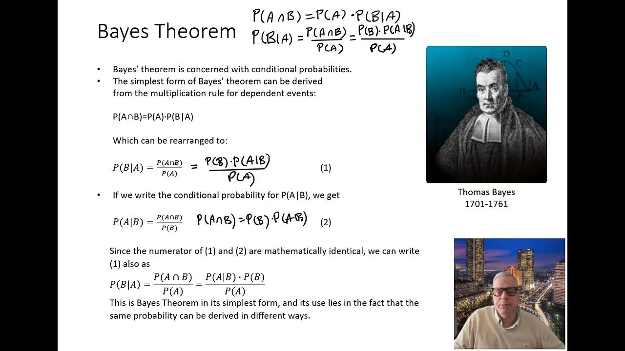 T03 03 Bayes Theorem Part 1