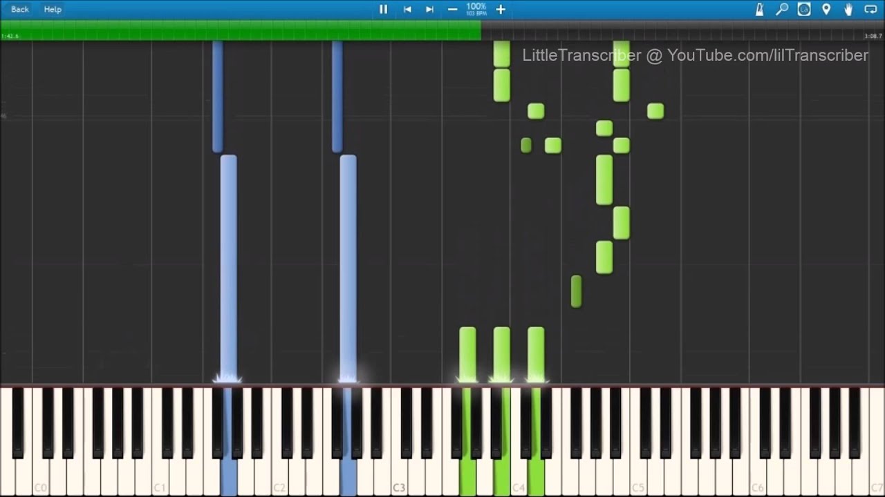 Rihanna - FourFiveSeconds (Piano Cover) ft Kanye West, Paul McCartney by LittleTranscriber