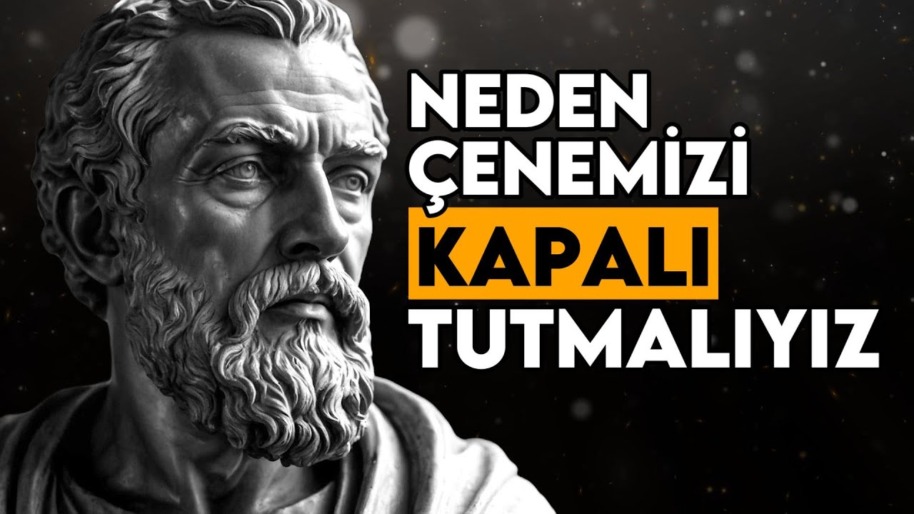 Ne Söylediğinizi Kontrol Edin – Stoacılık
