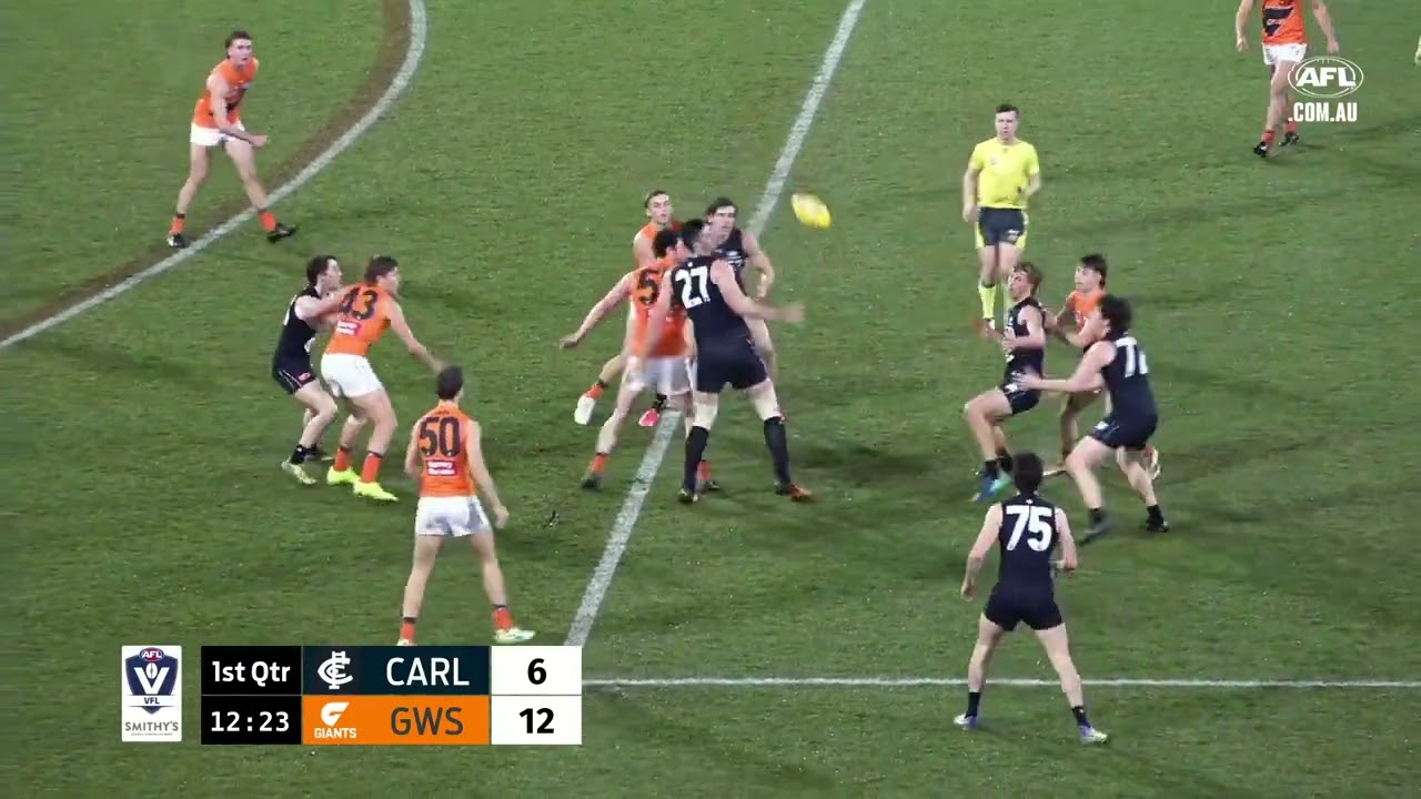 Carlton vs GWS - VFL Round 18 2022 - Full Match Replay