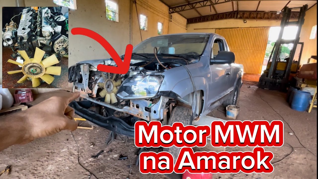 Colocando o motor MWM na Amarok - será que vai prestar? Vamos descobrir