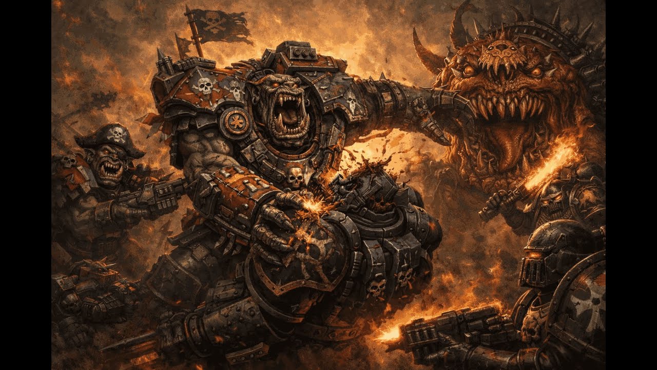 Nienawidzim Kolczastych!/Warhammer 40 000 Orc/ Warhammer PL