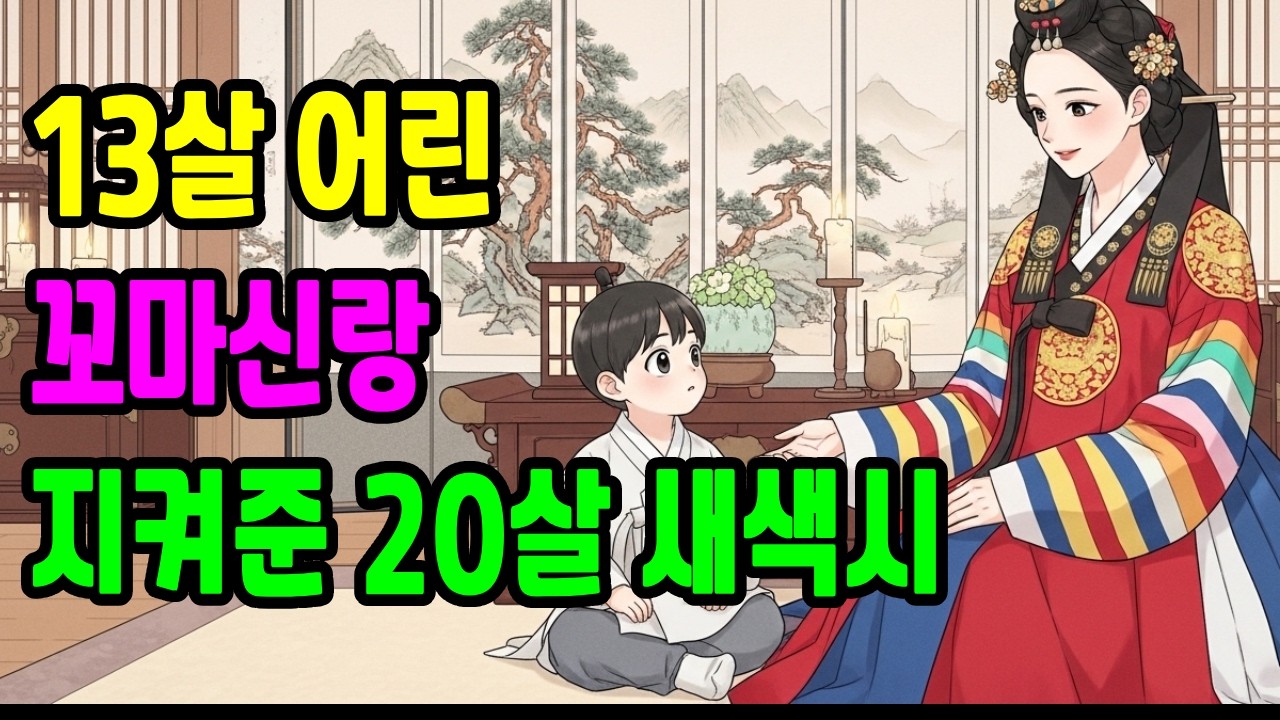 7살 어린 꼬마신랑과의 첫날밤, 신부가 수년간 합방을 거부한 진짜 이유... 설화|민담|야담|수면동화|옛날이야기