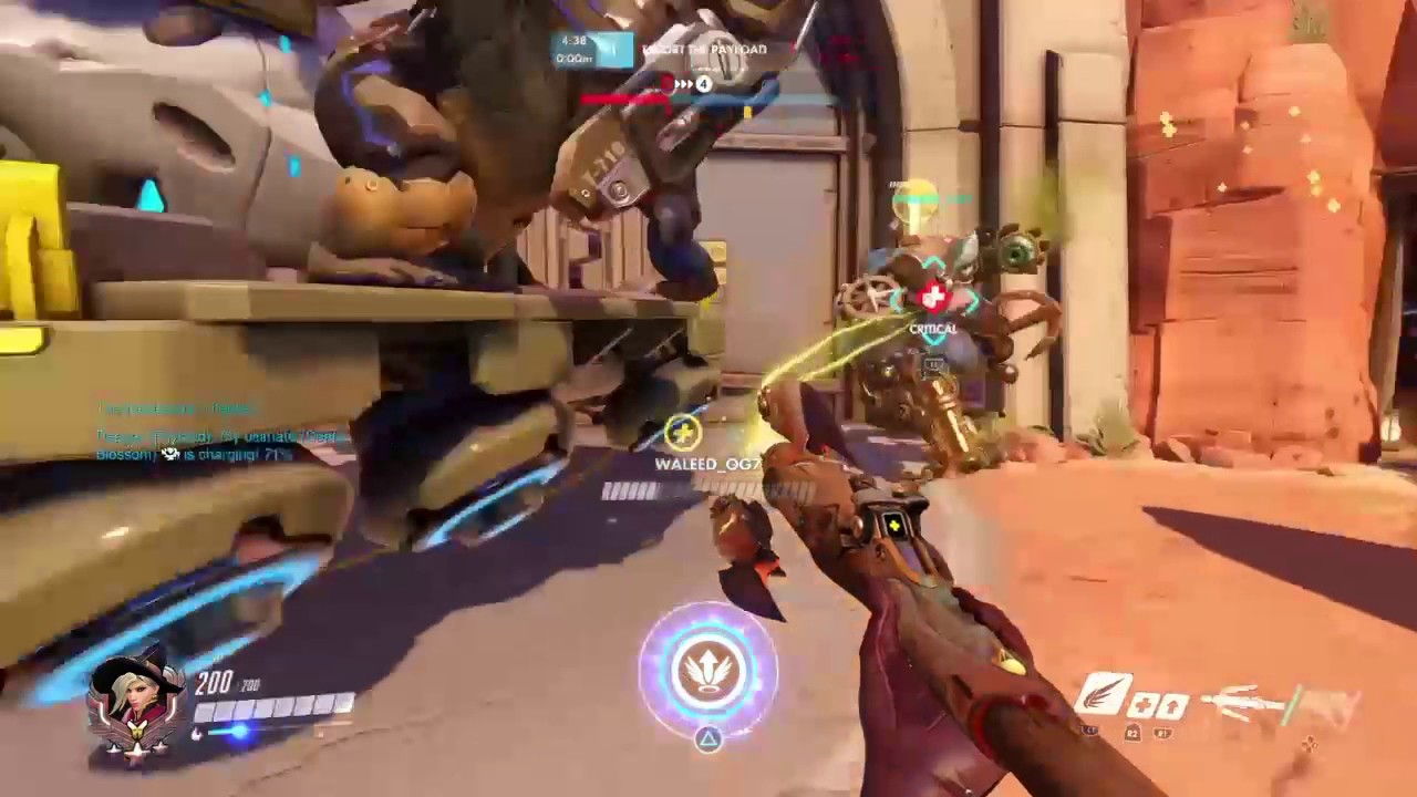 Overwatch Mercy survival mode