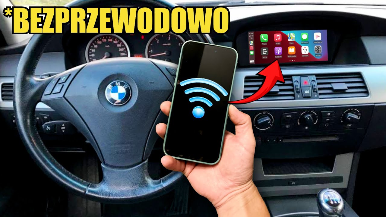 CarPlay i Android Auto Bezprzewodowo za grosze! Adapter dla przewodowych system&oacute;w💪🏻
