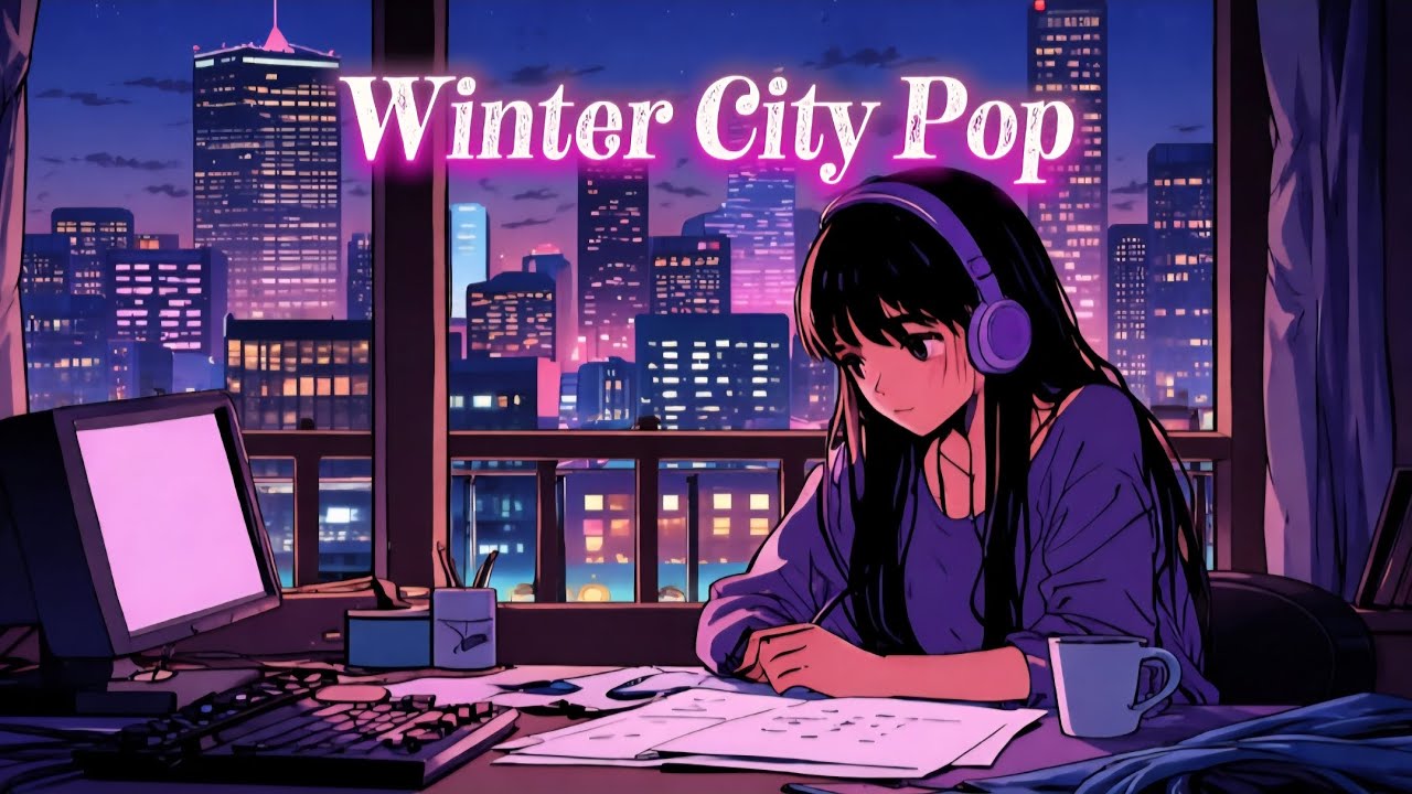 하얀 겨울 시티팝 | Winter City Pop for Study & Work