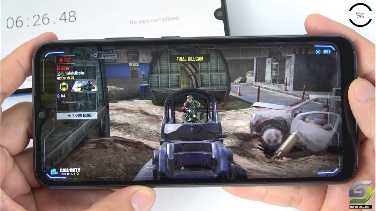 Realme C11 2021 test game Call of Duty CODM Unisoc SC9863