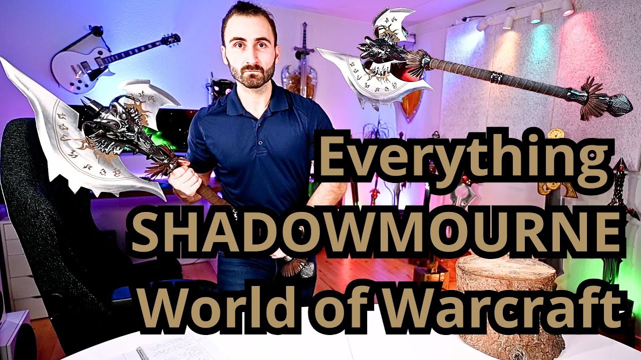 World of Warcraft Shadowmourne Replica Review - MrLungu