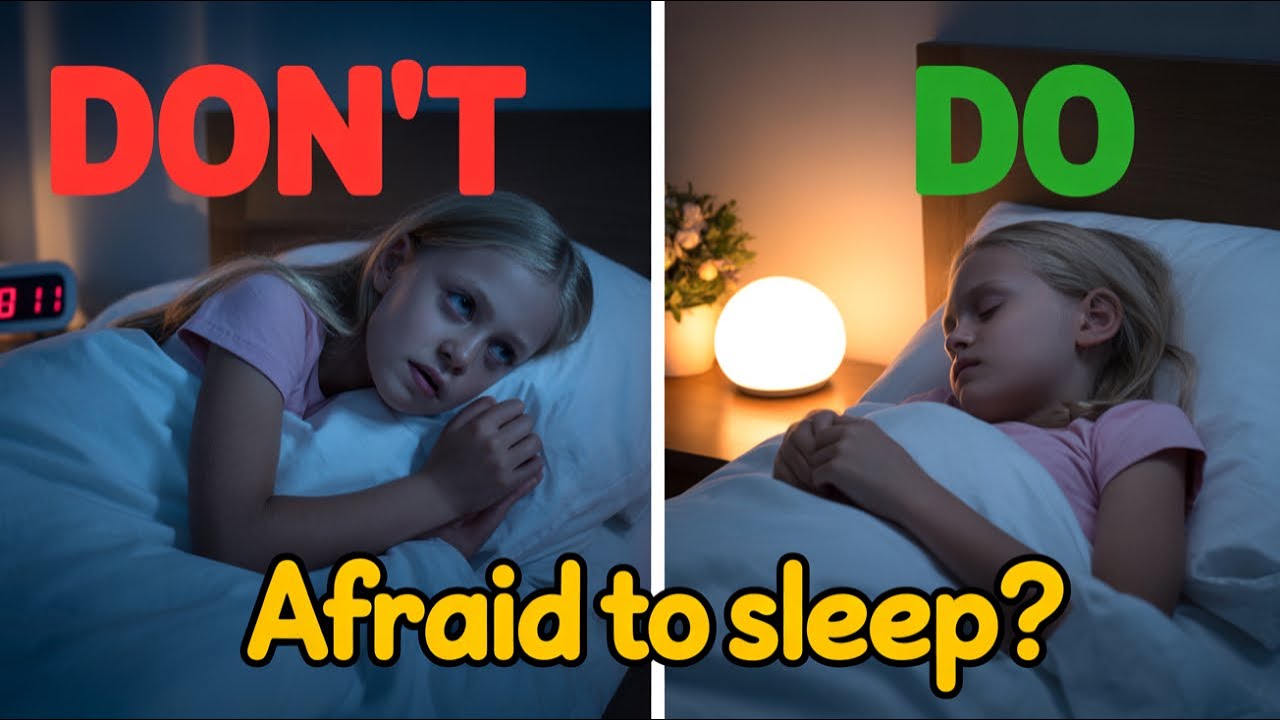 How to Help Kids Who are Scared to Sleep