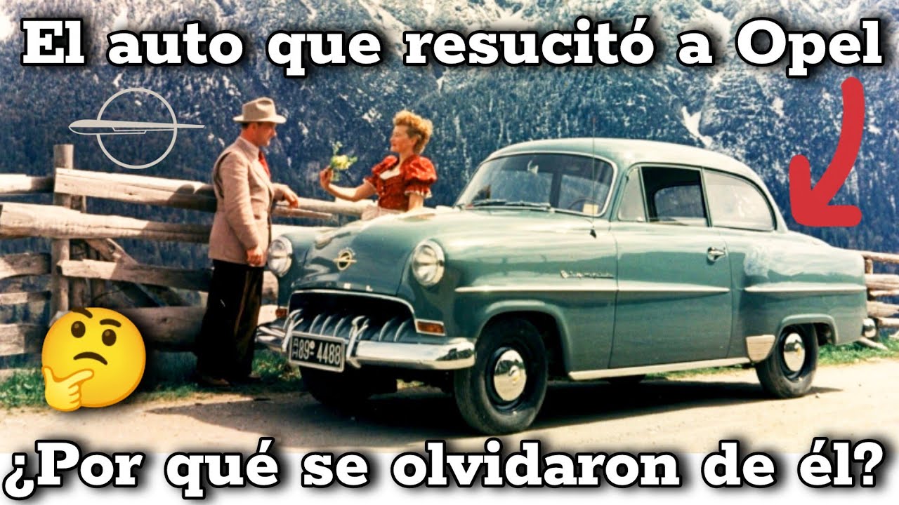 Opel Olympia Rekord 1953 – El Renacer Alemán | La Historia del Auto que Marcó una Época