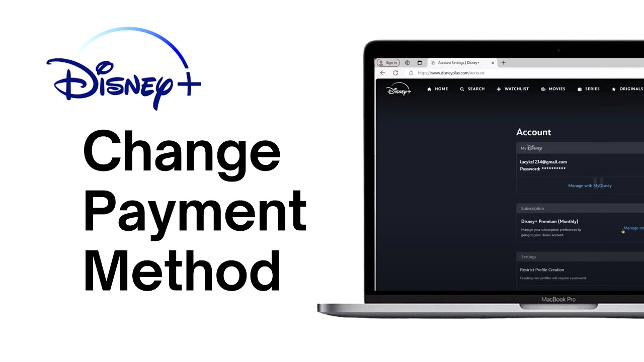 How to Change Payment Method on Disney Plus