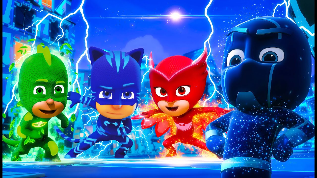 PJ Masks 🦸‍♂️💙 Perseguição Incrível! Quem é o Mais Rápido? | Heróis de Pijama | Toon Mania