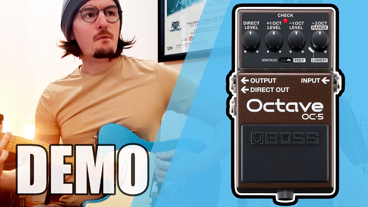 Boss OC-5 octave démo     // More is more