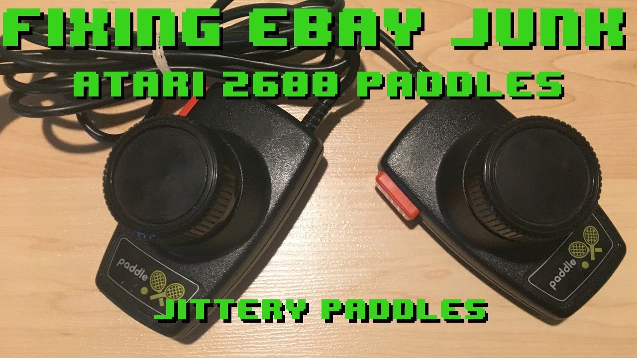 Fixing eBay Junk - Atari  2600 Paddles - Fixing Jittery Paddles