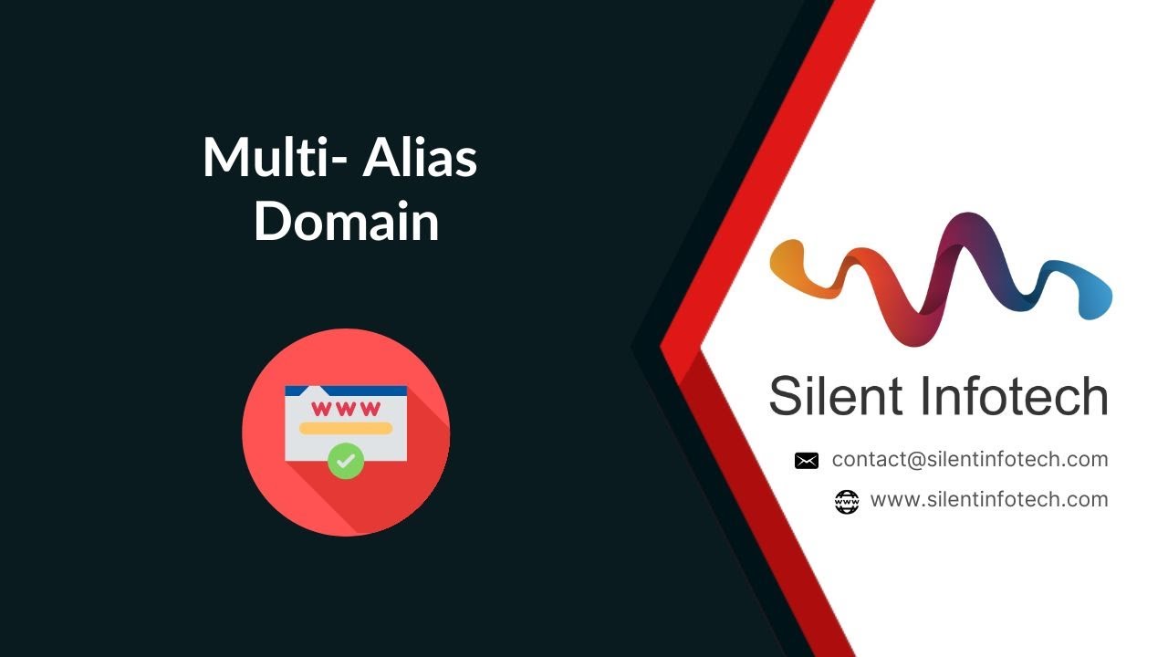 Multi-alias Domain | Odoo Modules | SilentInfotech