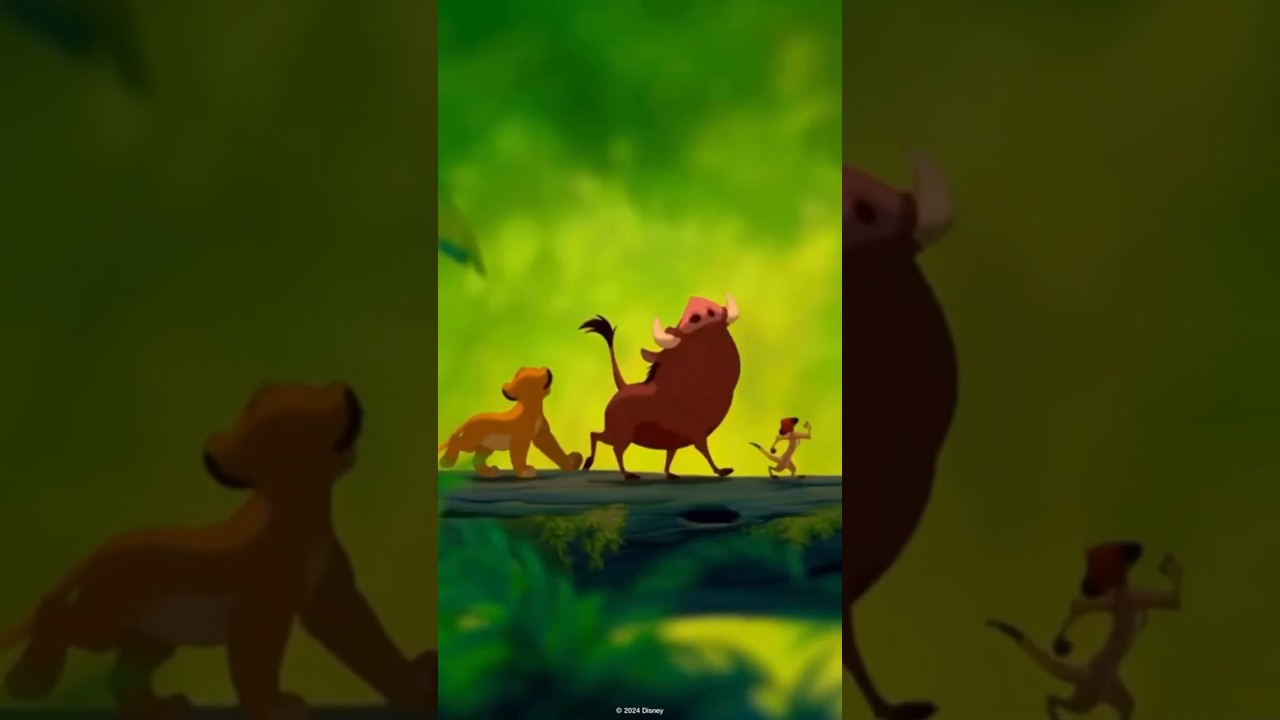 Hakuna Matata (No Worries) - Simba, Timon, Pumbaa [Hakuna Matata SCENE ] // The Lion King👑🦁 #shorts