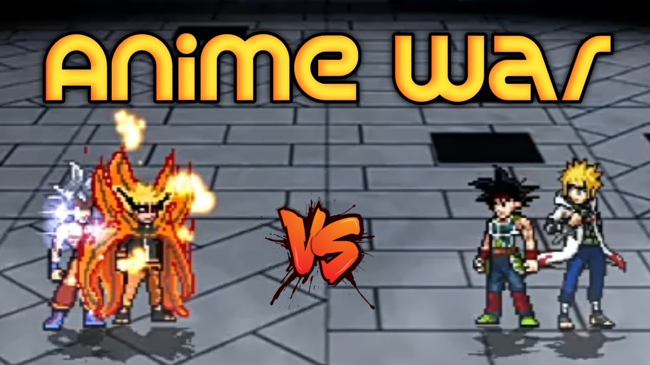 Goku MUI & Baryon Naruto VS Bardock V3 & Minato Namikage in Jump Force Mugen
