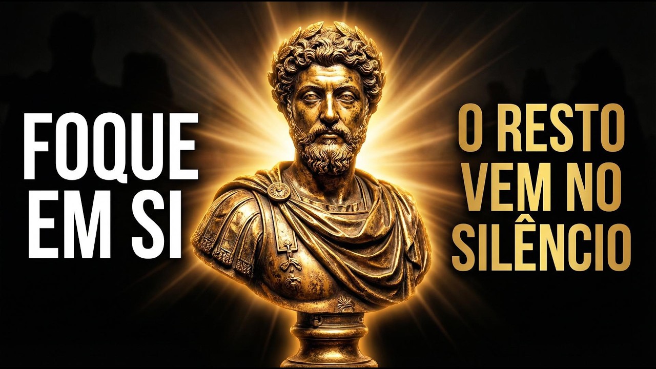 FOQUE em VOCÊ: O RESTO VEM no SILÊNCIO | 12 SEGREDOS DO ESTOICISMO 📜