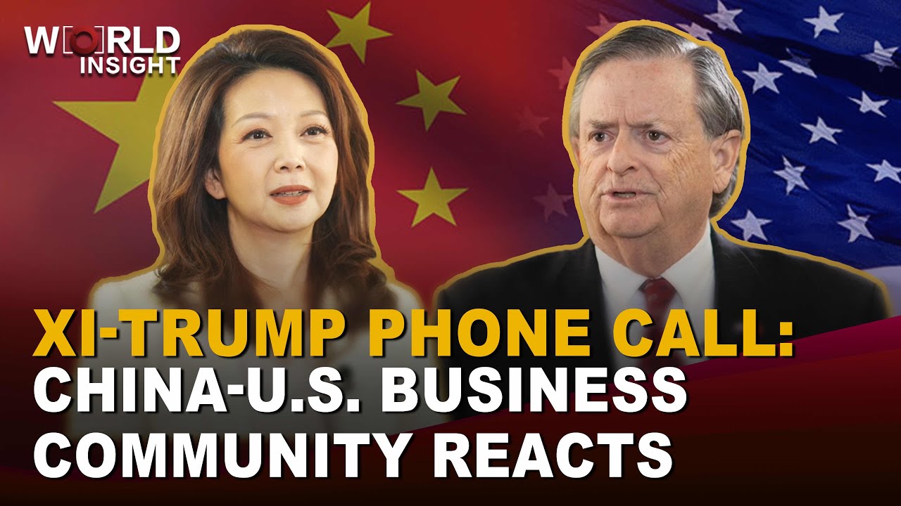 How is the China-U.S. business community reacting to the recent Xi-Trump phone call?