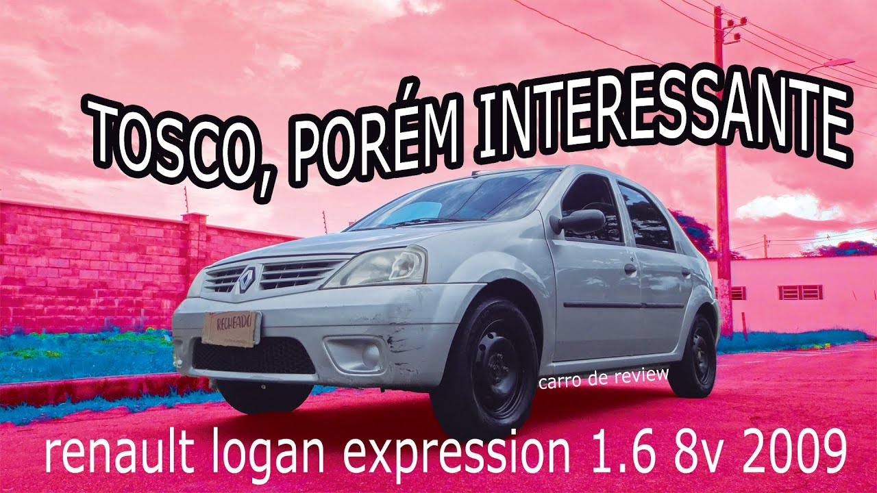 Review de Carro: Renault Logan Expression 1.6 8v 2009