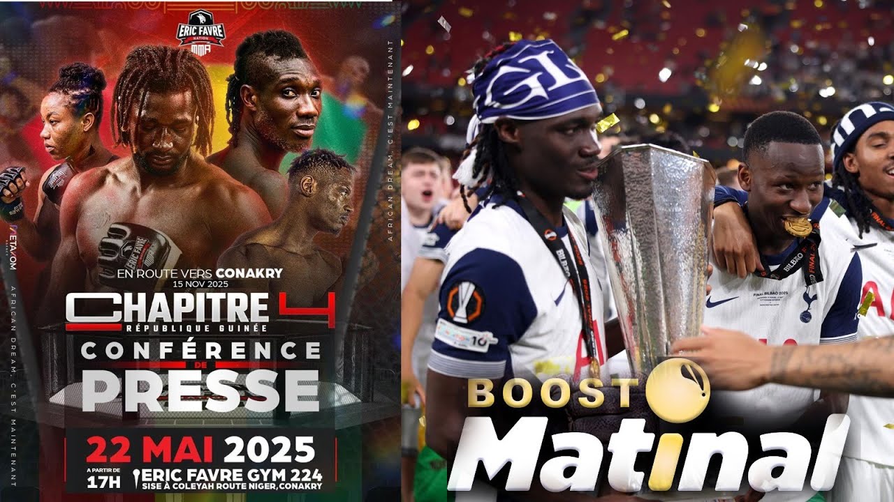 🛑Direct - Eric Favre Nation MMA lance son prochain événement en Guinée... PMS champion d'Europe