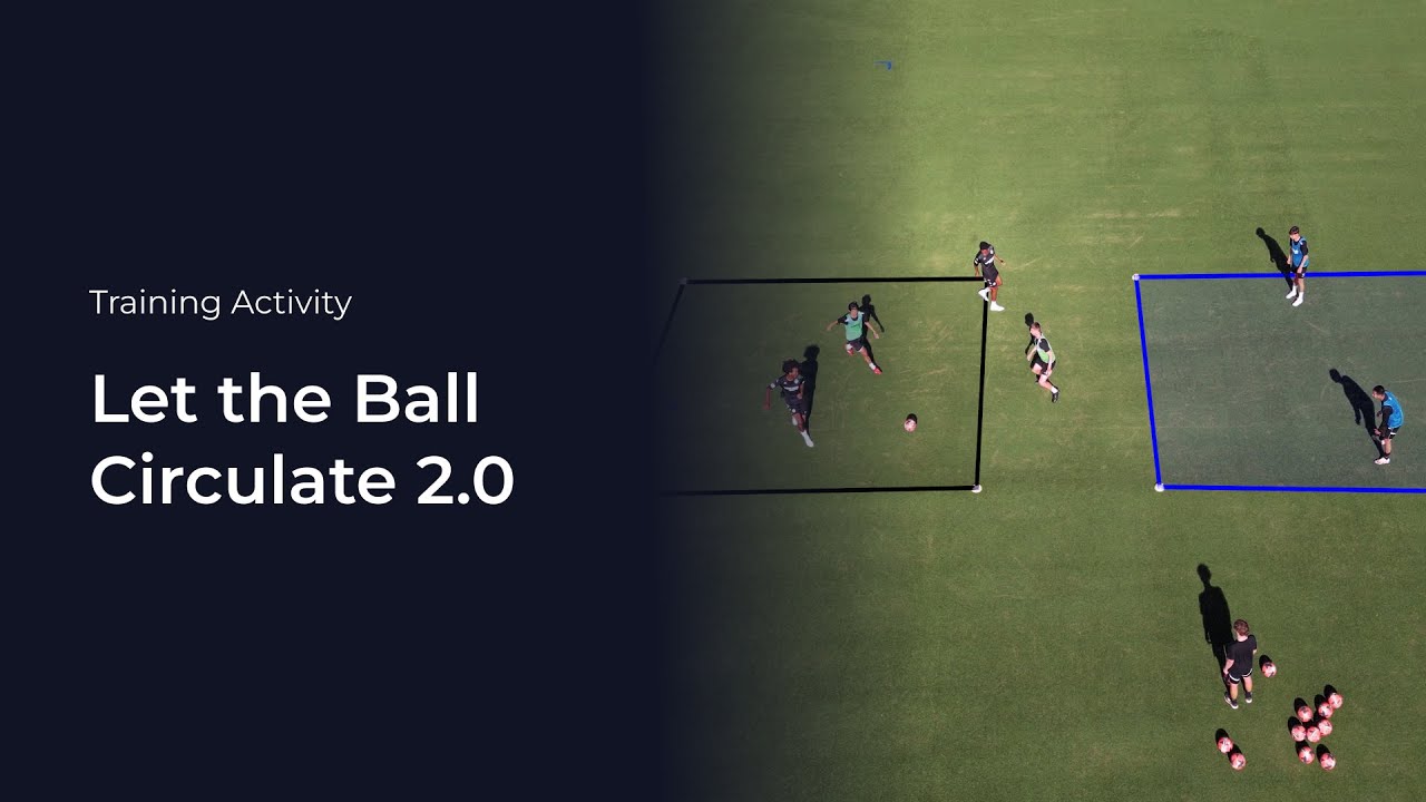 Let the Ball Circulate 2.0 | Soccer Coaching Drill