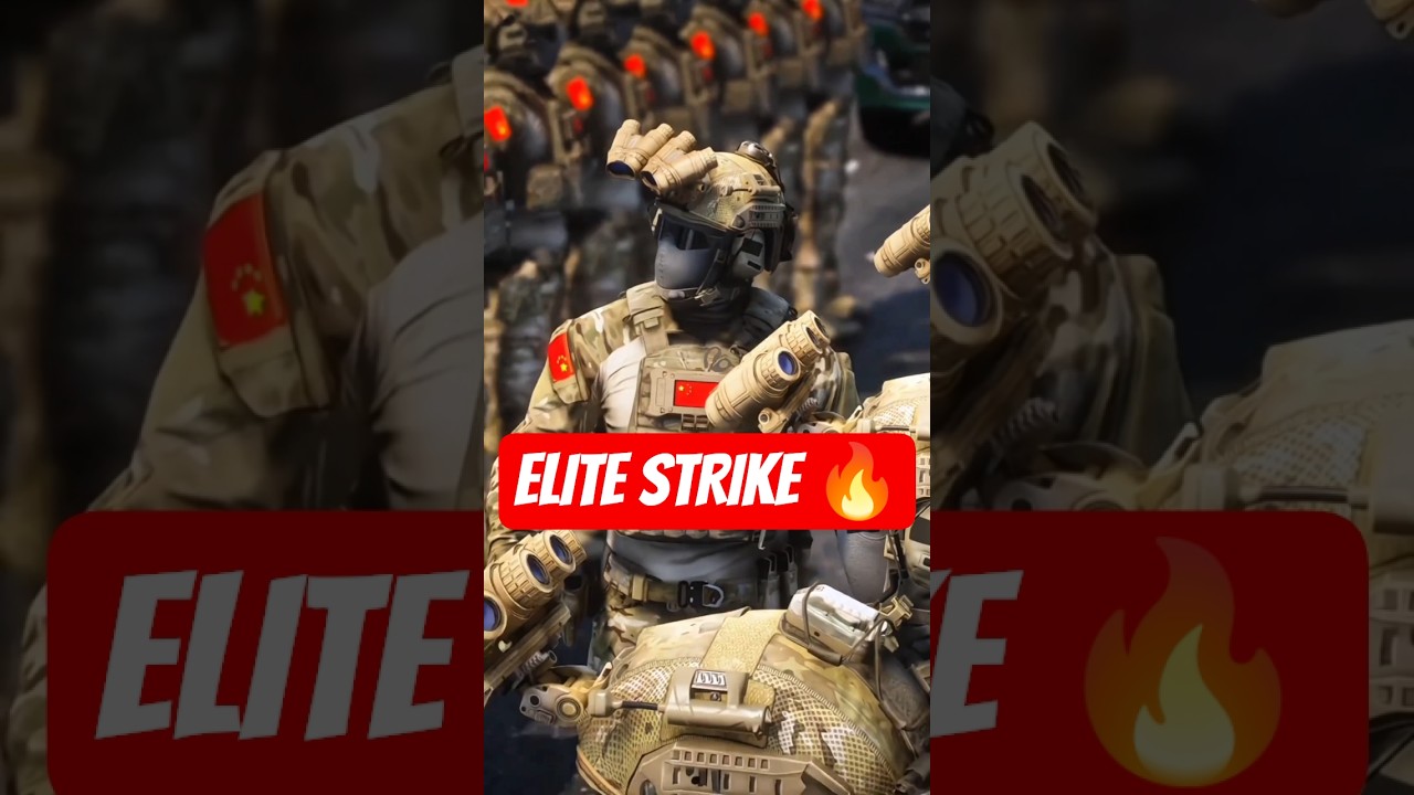 PLA Elite Strike Force 🔥 #military #armyshorts