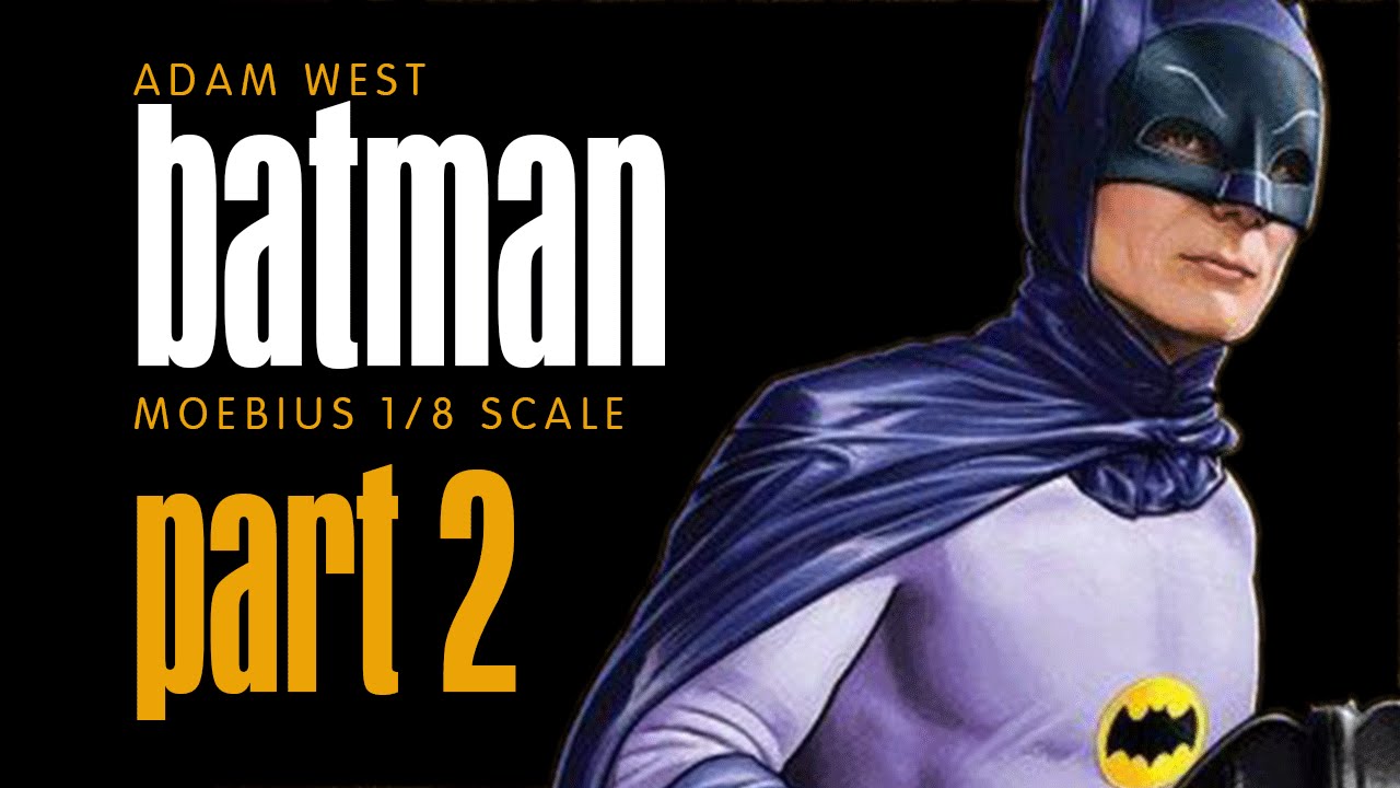 PART 2 - BATMAN Moebius 1:8 scale build